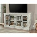 Sauder Barrister Lane Storage Credenza Wp A2 , Accommodates up to an 80 in. TV weighing 95 lbs 433954
